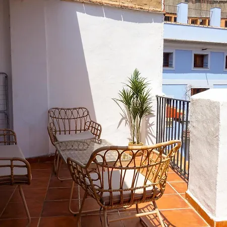 Piso Con Terraza En El Centro Historico アパート *